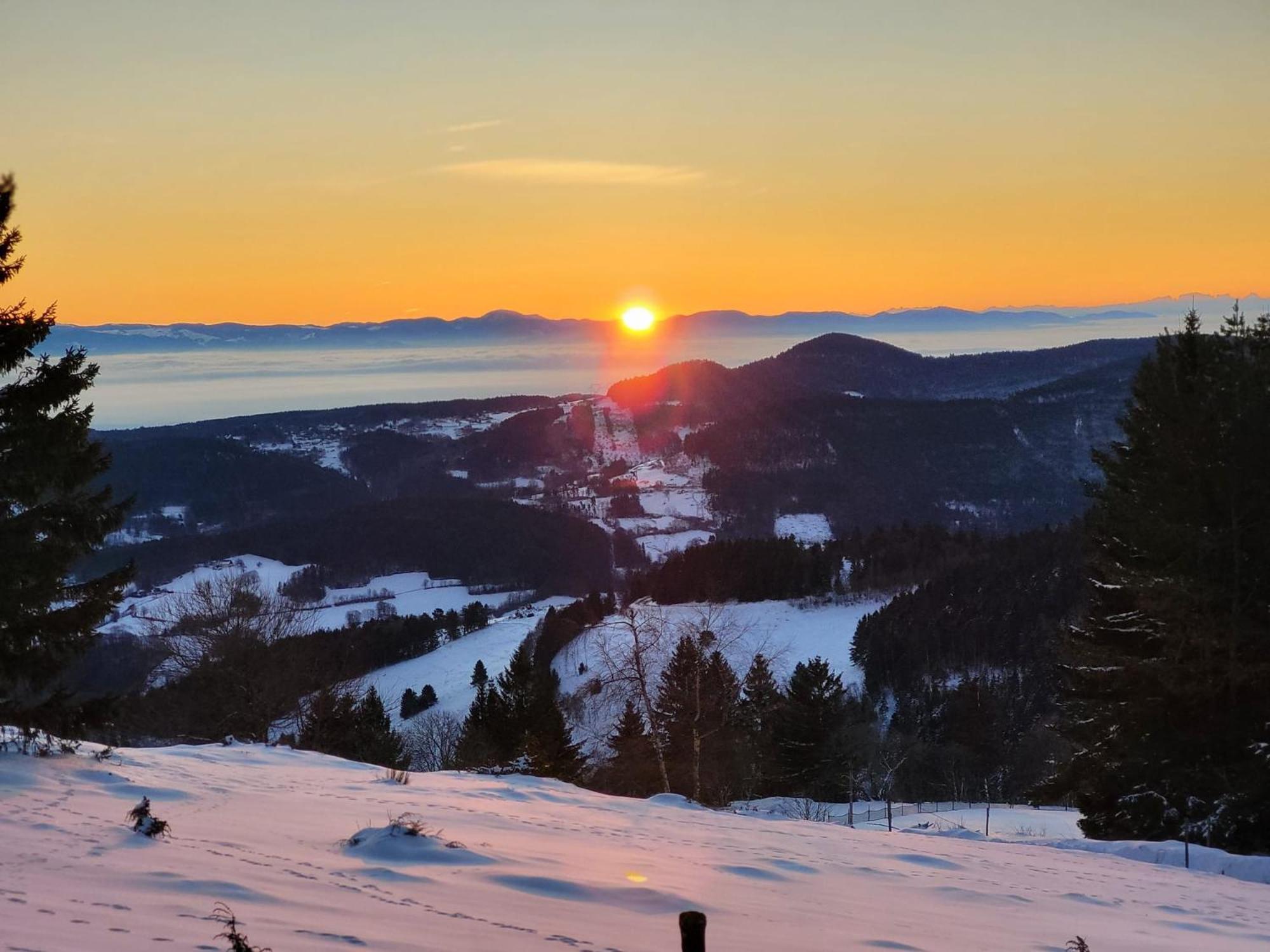 Une Petite Vue Sur Le Paradis Orbey Exteriör bild